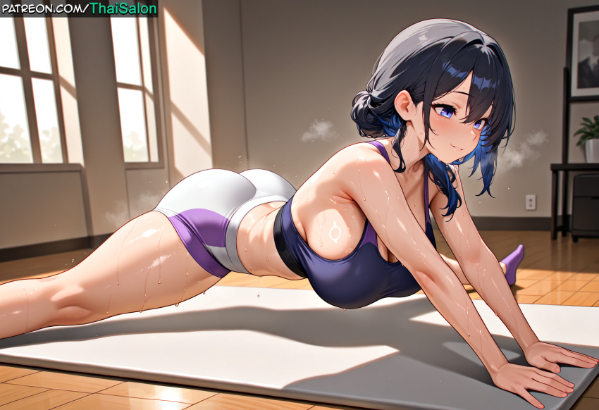 1girl 1girl 1girl 1girl 1girls ai_assisted ai_generated armpits big_ass big_breasts big_breasts blue_eyes blue_hair breasts breedable chromatic_abberation curvaceous curvaceous_body curvaceous_female curvaceous_figure curves curvy curvy_body curvy_female curvy_figure curvy_hips cute eyebrows eyelashes eyeliner femal fit fit_female high_res high_res high_resolution highs hires huge_ass huge_breasts large_ass light-skinned_female patreon patreon_username purple_socks sagging_breasts sexually_suggestive smelly smelly_ass smile socks split sports_bra stable_diffusion steam steaming_body steamy_breath stretch stretching sweat sweatdrop sweating sweaty sweaty_body tagme thaisalon thick thick_thighs thighs voluptuous voluptuous_body voluptuous_female watermark yoga
