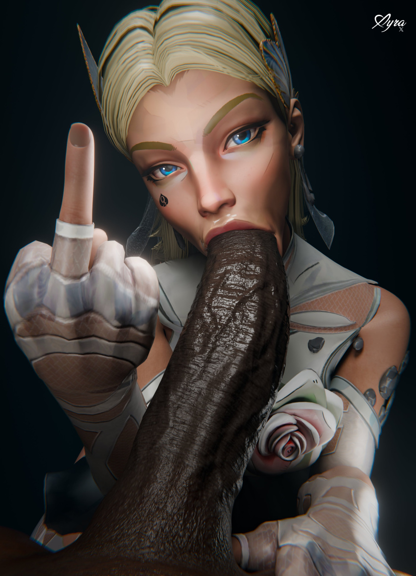 1boy 1girls 3d big_penis blonde_female blonde_hair blue_eyes cfnm cheating cheating_wife clothed_female clothed_female_nude_male completely_nude dark-skinned_male dark_skin duo earrings facial_tattoo fantastic_four fellatio fellatio huge_cock interracial invisible_woman invisible_woman_(marvel_rivals) light-skinned_female light_skin looking_at_partner looking_at_viewer male male/female male_pov marvel marvel_comics marvel_rivals middle_finger nude nude_male penis penis penis_in_mouth pov qos queen_of_spades sue_richards sue_storm tattoo watermark xyra3d